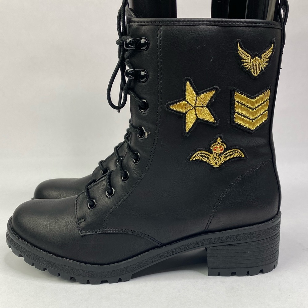 Madden Girl Military Style Boots size 8.5 Custom?